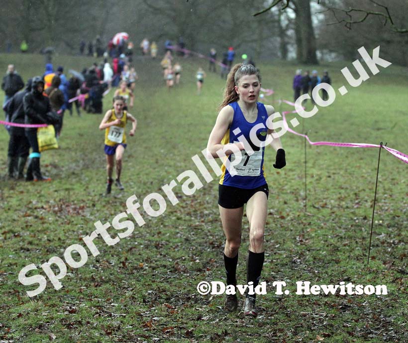 Under-15 girls Northern Cross Country Champs, Knowsley Safari Park. Photo: David T. Hewitson/Sports for All Pics